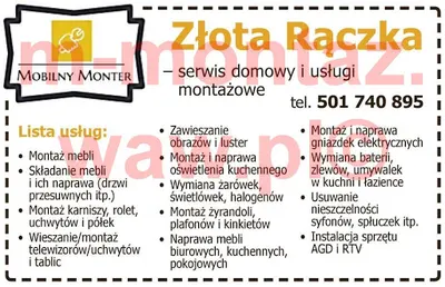 Złota rączka P.H.U Lucky Ride